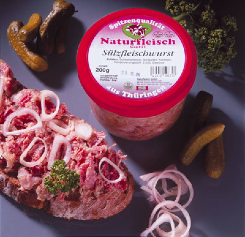 Sülzfleischwurst im Glas, 200 g